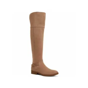 STYLE &amp; COMPANY Womens Brown Round Toe Stacked Heel Zip-Up Dress Boots 7