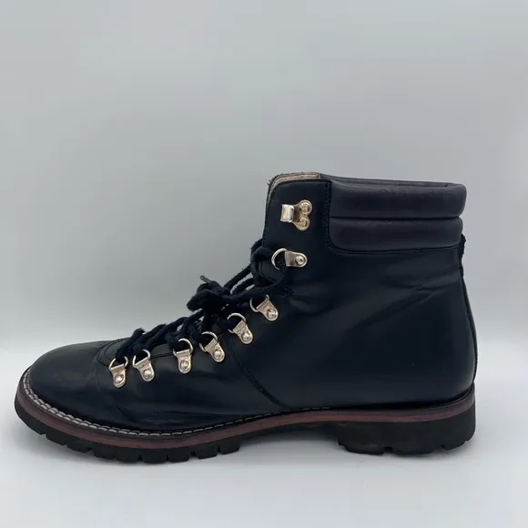Taft Black Leather Hiking Boots – Men’s EU 45 / US 11.5