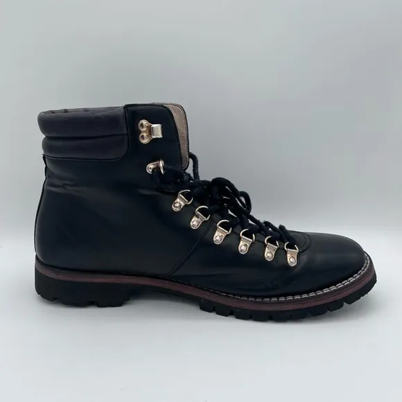 Taft Black Leather Hiking Boots – Men’s EU 45 / US 11.5