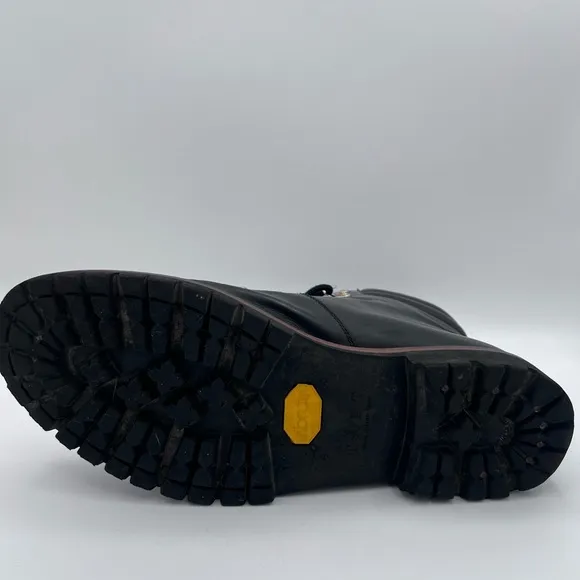 Taft Black Leather Hiking Boots – Men’s EU 45 / US 11.5