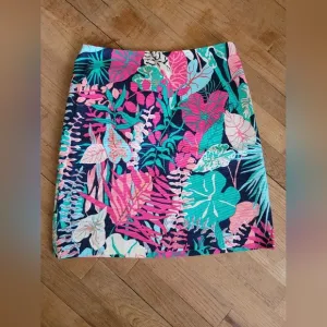 Talbots Tropical Botanical Skirt‎ , Multicolor, Size 2