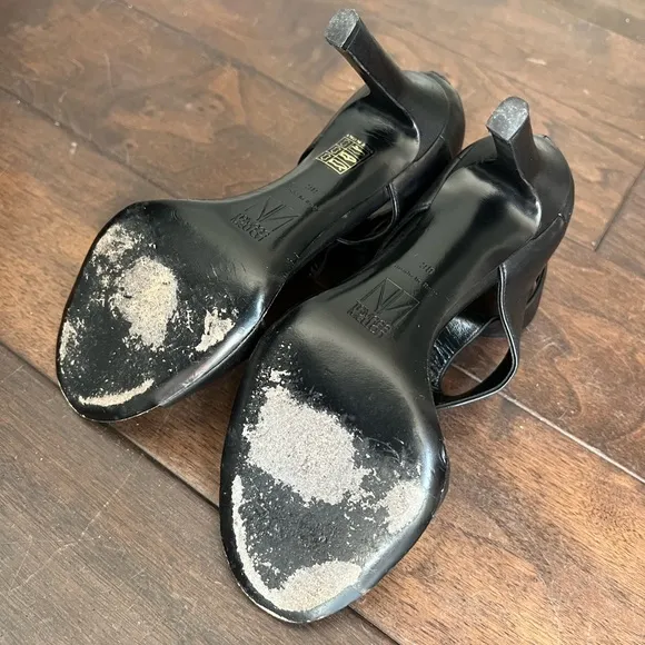 Tamara Mellon Leather Cage Sandals S8/IT38