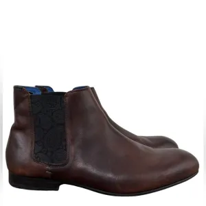 Ted Baker London Chelsea &quot;Kayto&quot; Brown Leather Dress Boots! Men's Size 13 US
