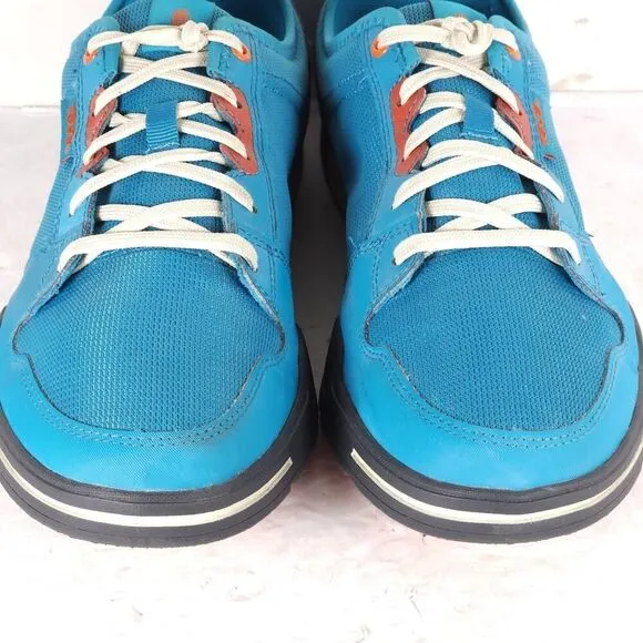 Teva Men's Slimkosi US 9,5 Blue Lace-Up Water Outdoor Tennis Sneakers Shoes