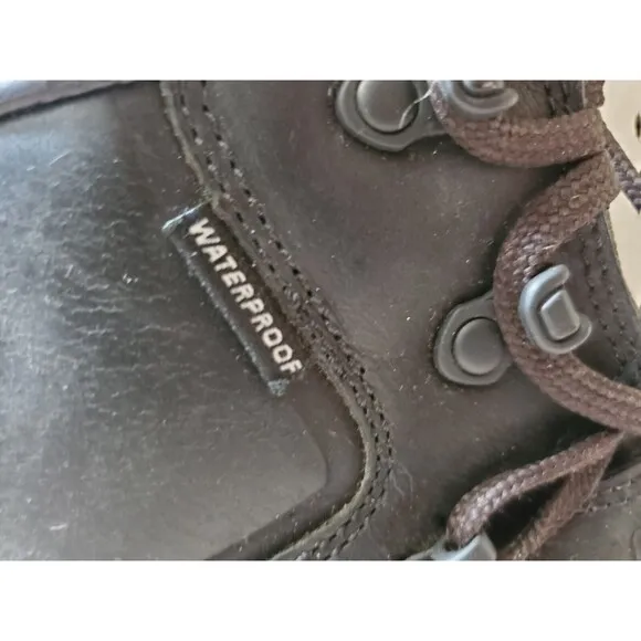 The North Face Boots Men 12.5 Thermoball Versa Black Hiking Lace Up Camp Trek