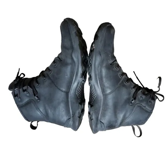 The North Face Boots Men 12.5 Thermoball Versa Black Hiking Lace Up Camp Trek