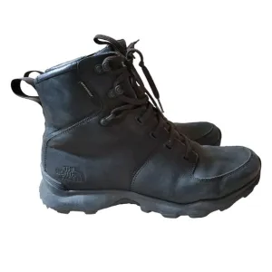 The North Face Boots Men 12.5 Thermoball Versa Black Hiking Lace Up Camp Trek