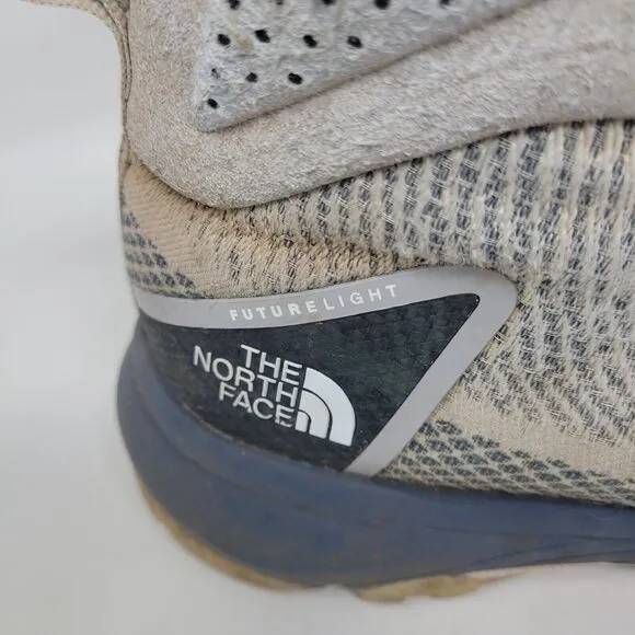 The North Face Ultra Fastpack III Mid Hiking Boots Womens 7.5 Gray Lace Up Shoes