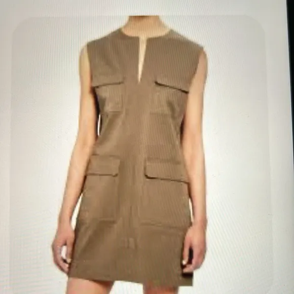 Theory Utilitarian Cargo Dress