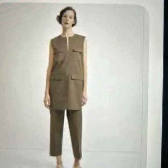 Theory Utilitarian Cargo Dress