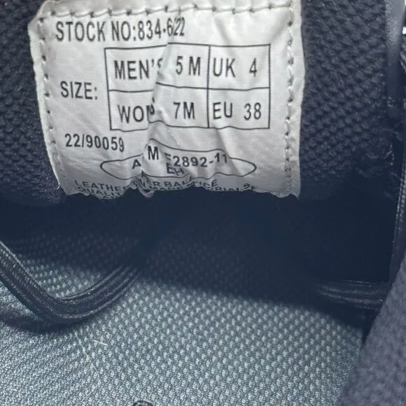 Thorogood ASR Series Men’s Size 5 Women’s Size 7 Black Tactical Work Shoes