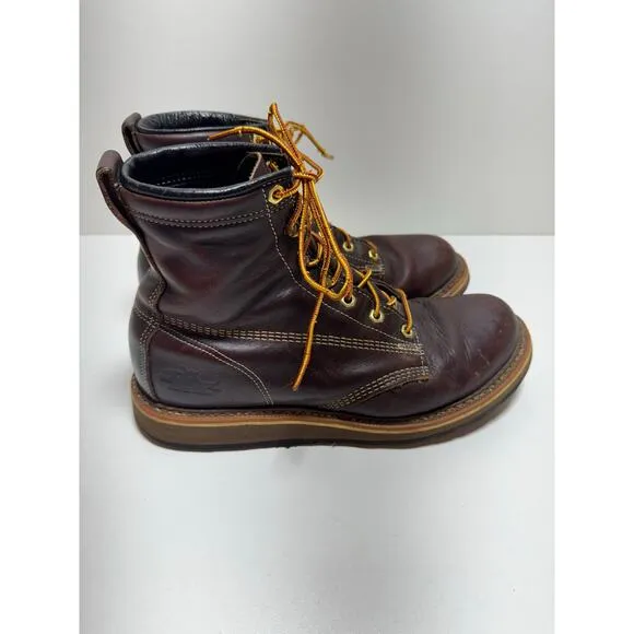 Thorogood Leather Men’s Work Boots 9.5 EE Brown 814-4516