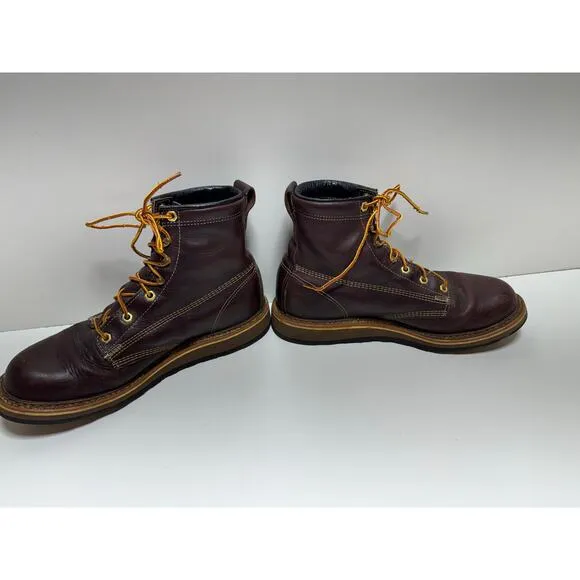 Thorogood Leather Men’s Work Boots 9.5 EE Brown 814-4516