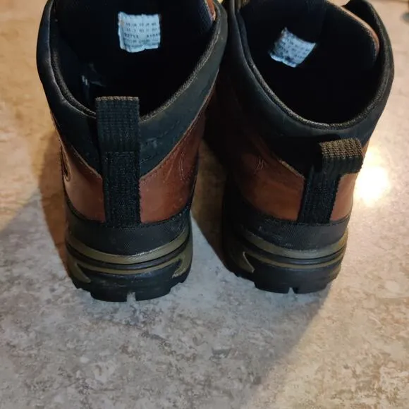 Timberland Backroads Hiker 22713 Leather Jungle Trail Hiking Boots Boys 2.5
