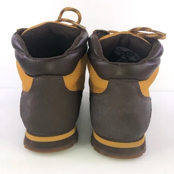 Timberland Earthkeepers Splitrock2 Hiker Euro Shoes Outdoor Size 10 Tan Wheat