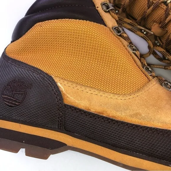 Timberland Earthkeepers Splitrock2 Hiker Euro Shoes Outdoor Size 10 Tan Wheat