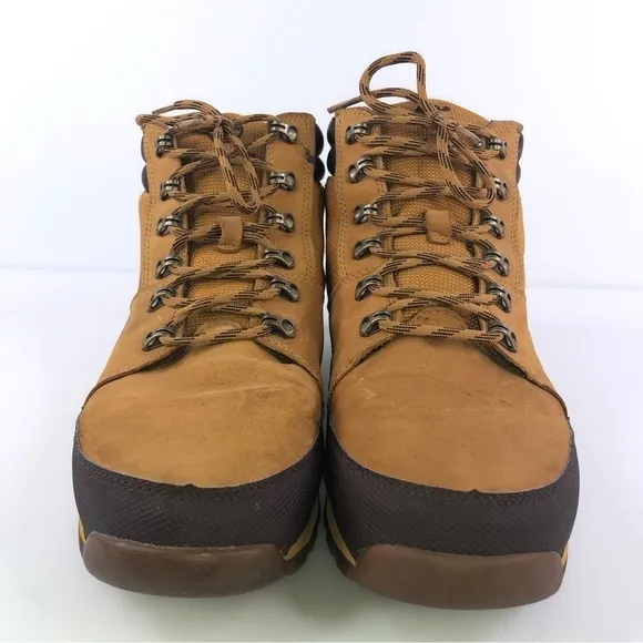 Timberland Earthkeepers Splitrock2 Hiker Euro Shoes Outdoor Size 10 Tan Wheat