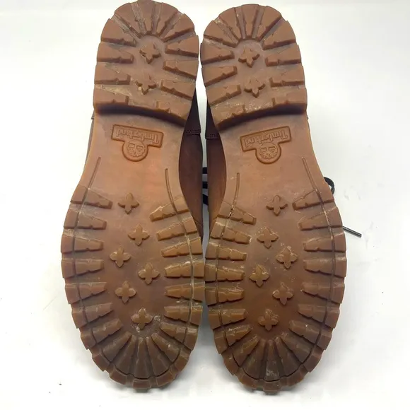 Timberland Leather Hiking Boots - Brown - Size 9.5