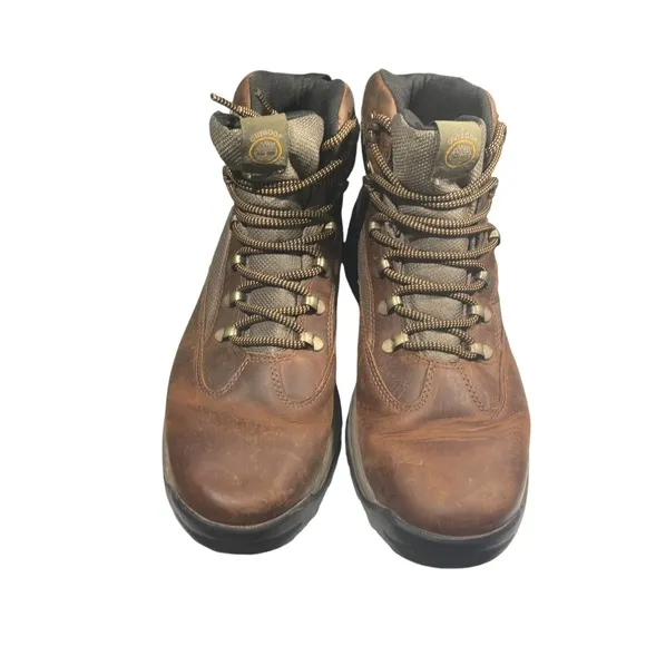 Timberland Mens 15130 Anti-Fatigue Hiking Boots Lace Up Brown Size 12