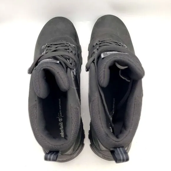 TIMBERLAND Mt Maddsen Hiking Boots Men's Size 13 Mid Waterproof Work Black 2731R
