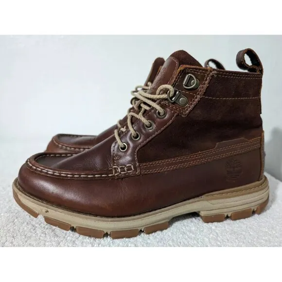 Timberland Pendleton Mens Boots Heston 9755R Waterproof Mid Chukka Hiking Sz 8