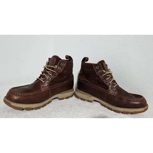 Timberland Pendleton Mens Boots Heston 9755R Waterproof Mid Chukka Hiking Sz 8