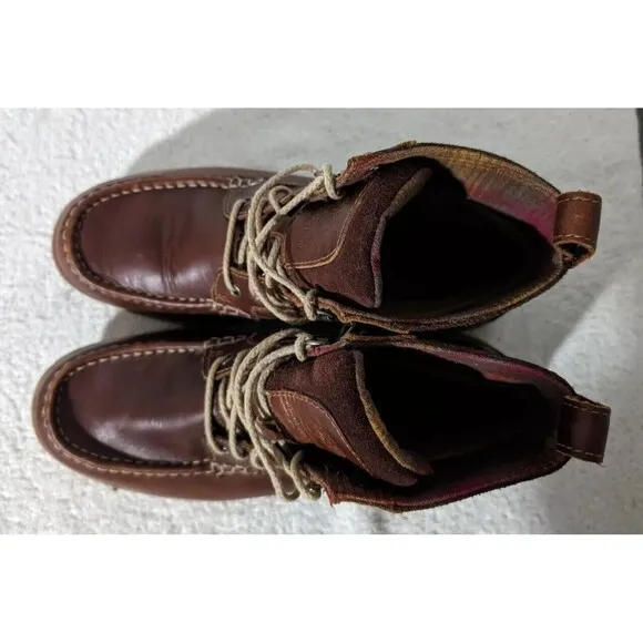 Timberland Pendleton Mens Boots Heston 9755R Waterproof Mid Chukka Hiking Sz 8