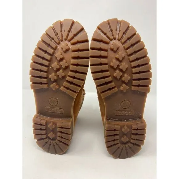Timberland Premium Waterproof Nubuck Boots Size 6.5Y Rust‎ Womens 8 Outdoor