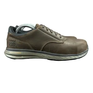 Timberland Pro Drivetrain Oxford Composite Toe Brown Work Shoes Men's Sz 8.5-14W