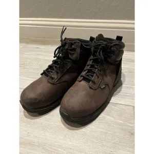 Timberland PRO ReBOLT Mens 11.5 M Work Boots A7901 Steel Safety Toe Brown