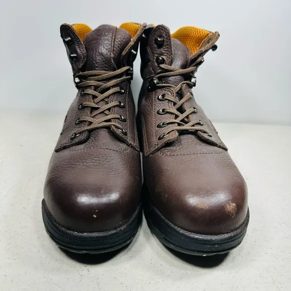 Timberland PRO Titan Safety Toe Work Boots, Brown, Men’s Size 7,5W