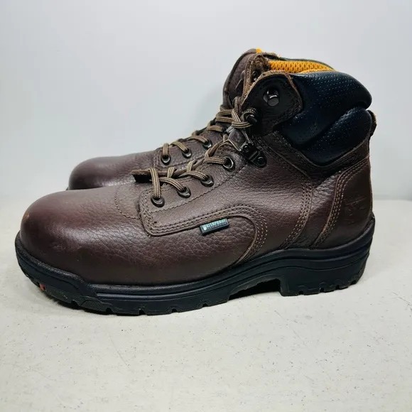 Timberland PRO Titan Safety Toe Work Boots, Brown, Men’s Size 7,5W