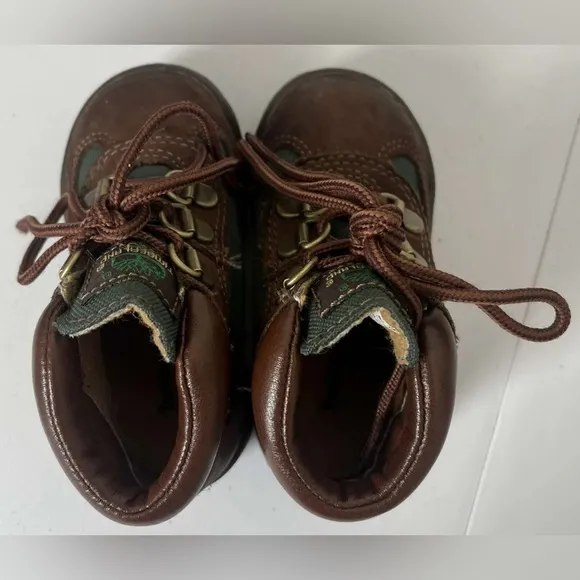 Timberland Unisex Baby Boots 6 Months Size 6M Dark Brown