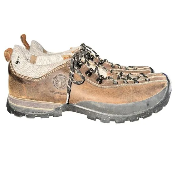 Timberland Winter Park Smartwool Lined Hiking Shoes Mens Size 11 M Brown Leather