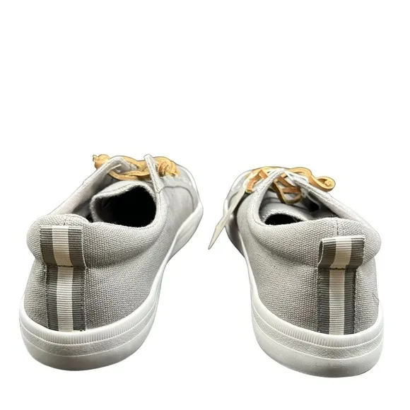 Tommy Bahama Women’s Barrel Tied Rawhide Laces Sneakers Gray Size 9.5 NWT