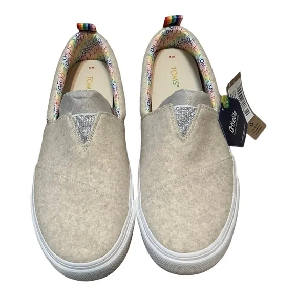 toms Alpargata Fenix slip On sneakers in rainbow