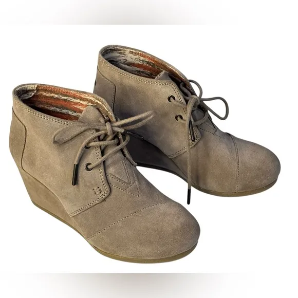 Toms Gray Dress Shoes NWOT SB12