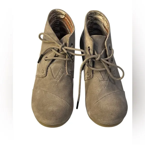 Toms Gray Dress Shoes NWOT SB12