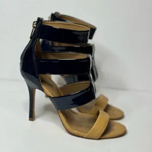 Tory Burch Danielle Caged Sandals Stiletto Heels Womens Size 7