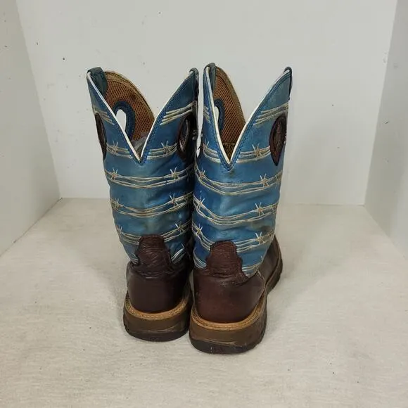 Twisted X Boots Mens Size 9D Brown Leather Gorpcore Comp Toe Workwear Work