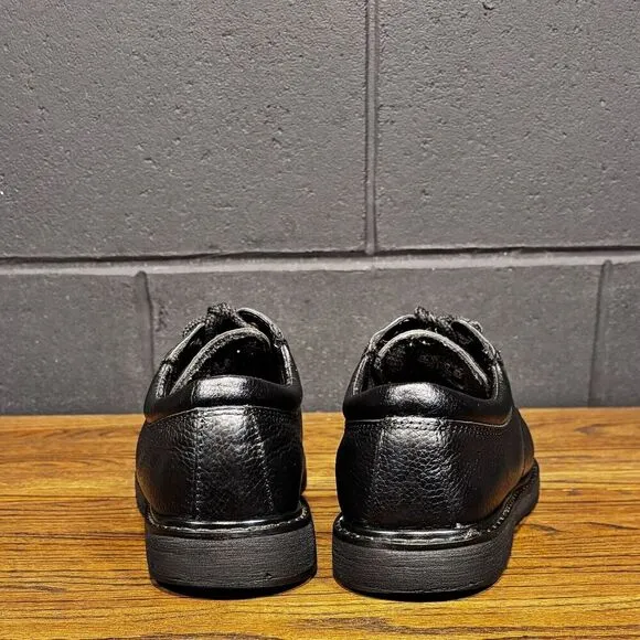 TX by Thorogood Harrington Black Leather Oxford Work Shoes Men’s 10.5 Wide