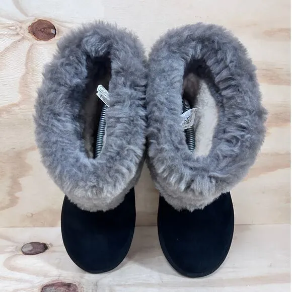 UGG Australia - Ellee - Winter Boots - Black - Kids Big Gril's - 6 -S/N 1001672