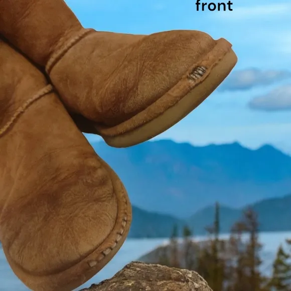 Ugg Australia leather big girls shoes us size 3