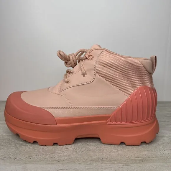 UGG Neumel X Women's Waterproof Hiking Rain Boots Salmon &amp; Coral Size 12 SLW