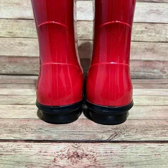 Ugg Red Sienna rubber Rain Boots