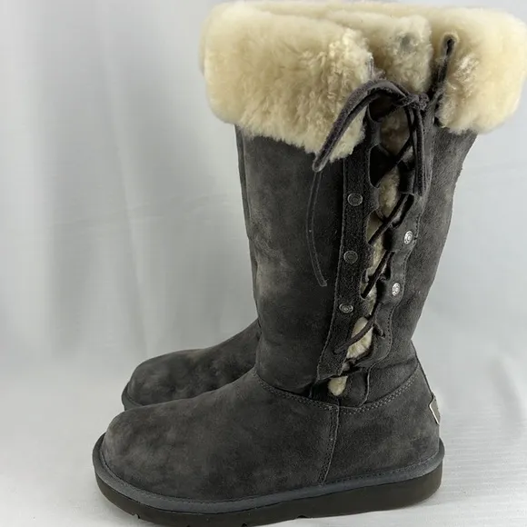 UGG Suede Winter Boots Style Upside
