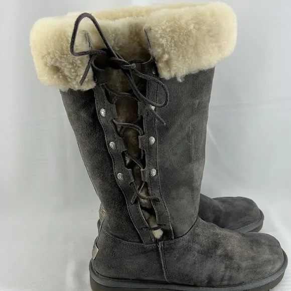 UGG Suede Winter Boots Style Upside