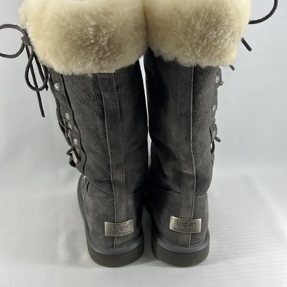UGG Suede Winter Boots Style Upside