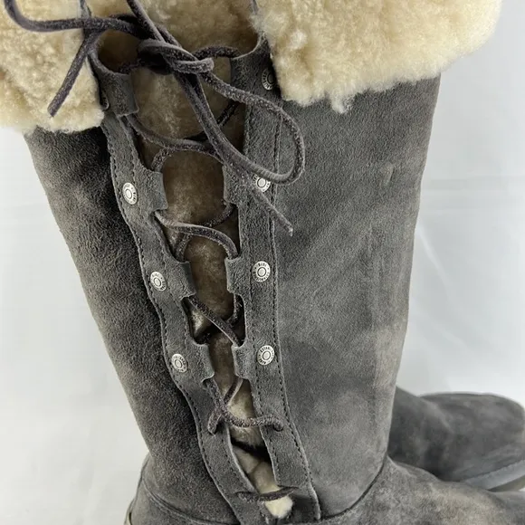 UGG Suede Winter Boots Style Upside