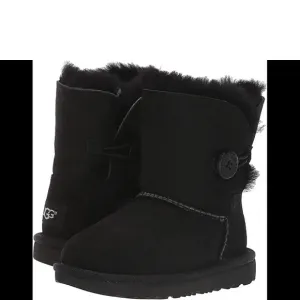 UGG Toddlers Bailey Button II Boots Black Size 9C